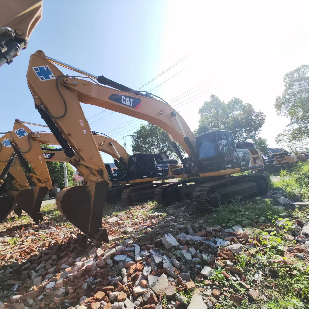Crawler excavator CATERPILLAR 336D