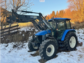 Farm tractor 2003 New Holland TS110 with Front Loader: picture 2