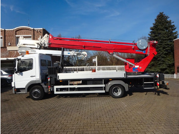 New Crane truck Mercedes-Benz 818 Atego + Böcker AK 32 Meter Dachdeckerkran: picture 3