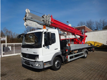 New Crane truck Mercedes-Benz 818 Atego + Böcker AK 32 Meter Dachdeckerkran: picture 2