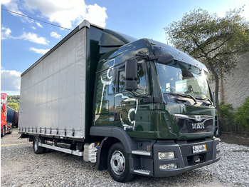 Curtainsider truck MAN TGL 12.250