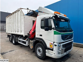 Tipper, Crane truck Volvo FM 410 6x2, EURO 5 EEV, Epsilon: picture 3