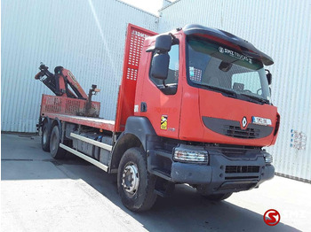 Dropside/ Flatbed truck RENAULT Kerax 430