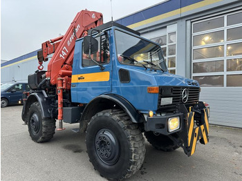 Crane truck UNIMOG U1500