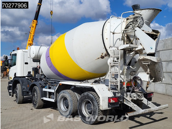 Concrete mixer truck Scania P410 8X4 9m3 Liebherr Mixer Manual Big-Axle Steelsuspension: picture 3