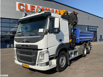 Crane truck Volvo FM 460 Effer 26 Tonmeter laadkraan Kipper Just 94.130 km!: picture 3