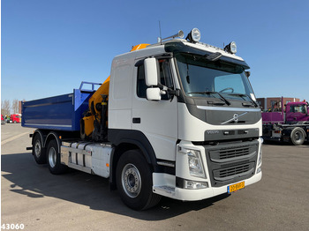 Crane truck Volvo FM 460 Effer 26 Tonmeter laadkraan Kipper Just 94.130 km!: picture 5