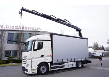 Crane truck MERCEDES-BENZ Actros 1845