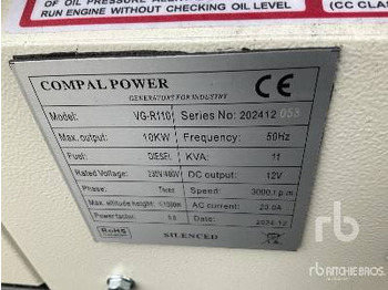 New Generator set COMPAL VG-R110 10kW (Unused): picture 5