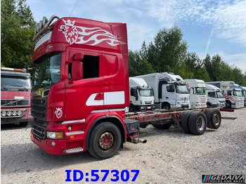 Cab chassis truck SCANIA R 500