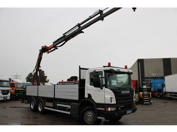 Crane truck Scania P410 + atlas 190 4x hydrolic + 6x4 remote + EURO 6 + SPRING SUSPENSION: picture 3