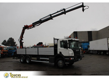 Crane truck SCANIA P 410