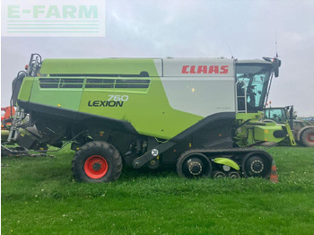 Combine harvester CLAAS Lexion 760