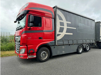 Curtainsider truck DAF XF 480