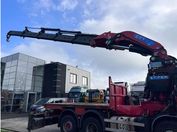 Crane truck, Dropside/ Flatbed truck Scania R490 8X2 EURO 6 + EFFER 1750/4S + REMOTE: picture 2