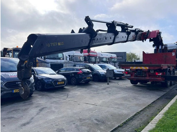 Crane truck, Dropside/ Flatbed truck Scania R490 8X2 EURO 6 + EFFER 1750/4S + REMOTE: picture 5