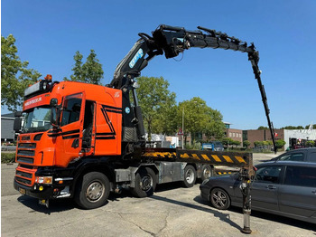 Crane truck Scania R560 V8 8X2 + EFFER CRANE 1550 6S + FLYJIP 6XHYD: picture 2