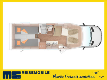 New Semi-integrated motorhome Weinsberg CARACOMPACT 640 MEG EDITION-PEPPER /-MODELL 2025: picture 3