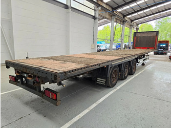 Dropside/ Flatbed semi-trailer Krone SD 27: picture 5