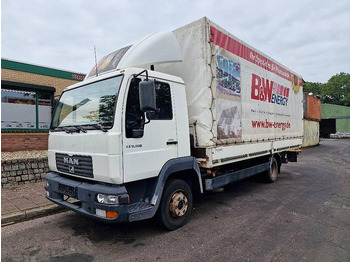 Curtainsider truck MAN L2000