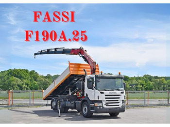 Crane truck SCANIA P 380