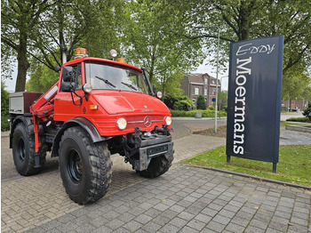 Crane truck UNIMOG