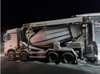 Leasing of Mercedes-Benz 3251 / 9 m3 mixer + Liebher 12+4  Mercedes-Benz 3251 / 9 m3 mixer + Liebher 12+4: picture 2