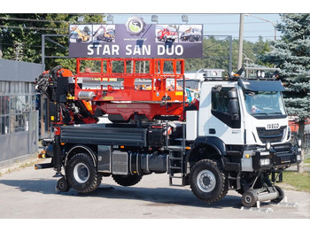 Truck mounted aerial platform Iveco TRAKER 4x4 RAIL ROAD PALFINGER SCHIENEN TWO WAY: picture 2