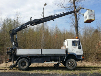 Truck mounted aerial platform MAN 18.280 4x4 HIAB 166 Road RAIL Two way Schiene: picture 4