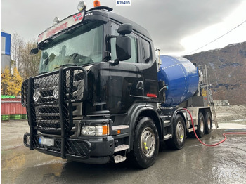 Concrete mixer truck SCANIA G 480