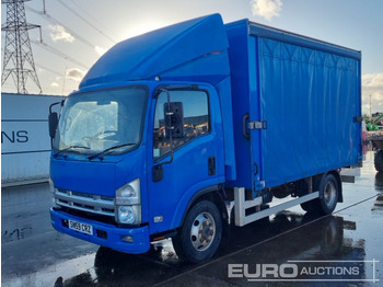 Curtainsider truck ISUZU