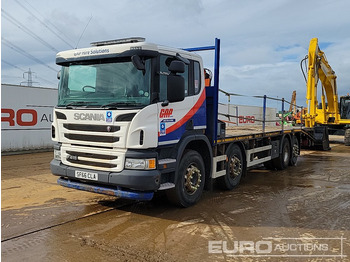 Dropside/ Flatbed truck SCANIA P 410