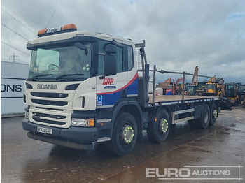 Dropside/ Flatbed truck SCANIA P 410