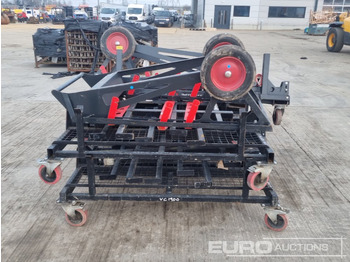 Construction equipment Armorgard Wheeled Pipe Racking (4 of), Spool Cart (2 of),: picture 2