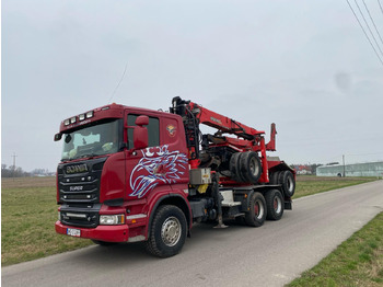 Timber truck SCANIA R 620