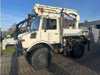 Crane truck UNIMOG