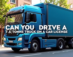 can-you-drive-7-5-tonne-truck-on-a-car-licence