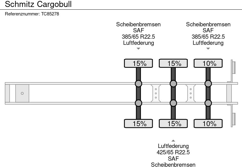 Dropside/ Flatbed semi-trailer Schmitz Cargobull: picture 13