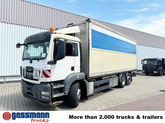 Box truck MAN TGS 26.360 6X2-4 BL, Lift-/Lenkachse,: picture 9