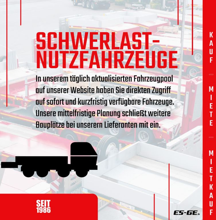 Low loader semi-trailer Faymonville MAX Trailer MAX100 Semi-Tieflader Hebebett: picture 13