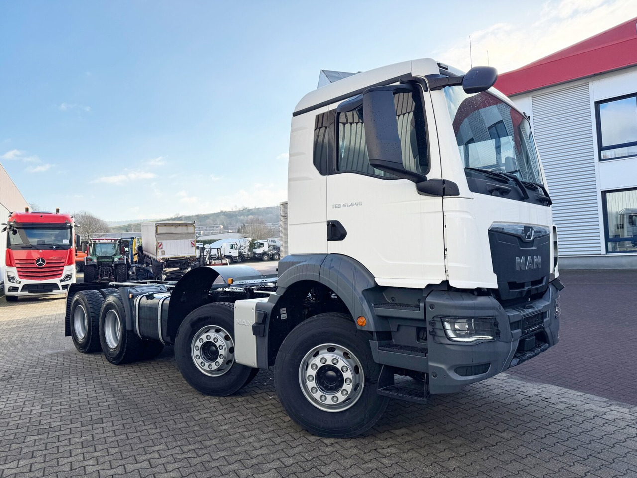 Leasing of MAN TGS 41.440 8x4 BB TGS 41.440 8x4 BB, 5x VORHANDEN, Meiller Stahlmulde 18m³ MAN TGS 41.440 8x4 BB TGS 41.440 8x4 BB, 5x VORHANDEN, Meiller Stahlmulde 18m³: picture 10