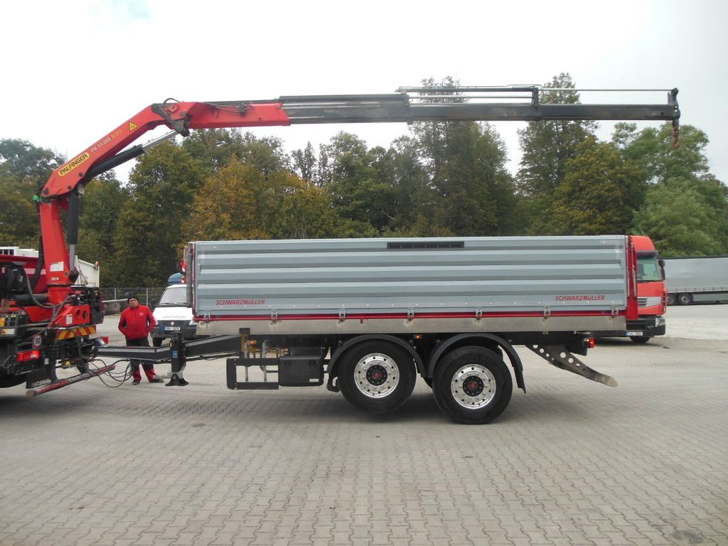 Crane truck, Tipper Scania R 580,8X4,KIPPER,BORDMATIC,PALFINGER PK 19.001: picture 17