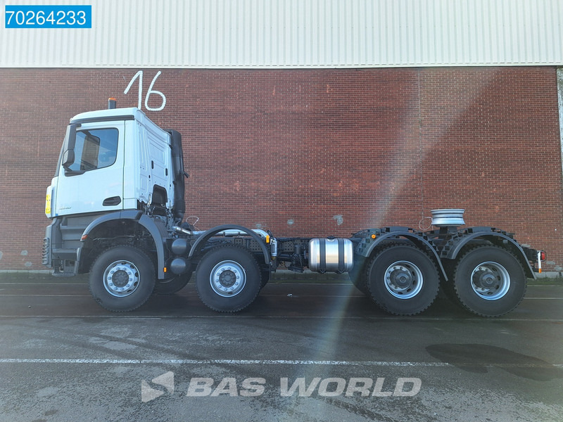 New Cab chassis truck Mercedes-Benz Arocs 4140 8X4 NEW! Chassis Steel-Suspension Euro 3: picture 12