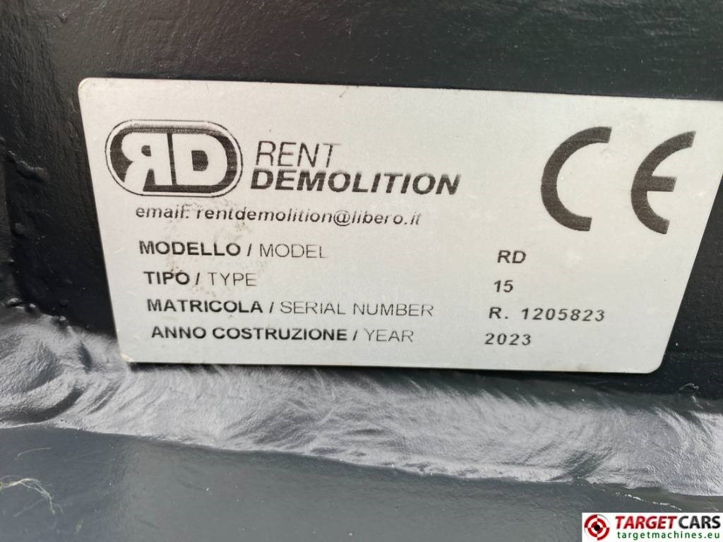 New Demolition shears Rent Demolition RD15 Hydraulic Rotation Pulverizer Shear 10~20T: picture 10