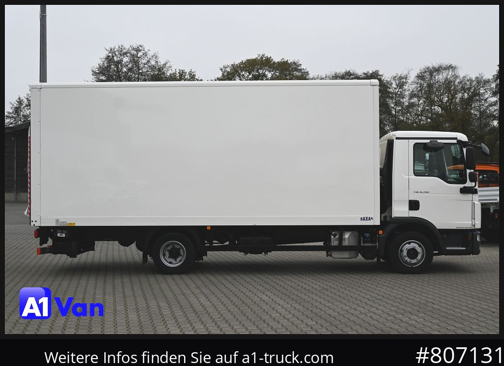 Box truck MAN TGL 8.190 4x2 BL Koffer, LBW, Klima, Luftfederung: picture 8