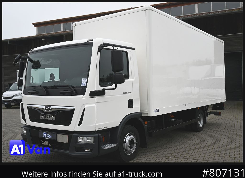 Box truck MAN TGL 8.190 4x2 BL Koffer, LBW, Klima, Luftfederung: picture 13