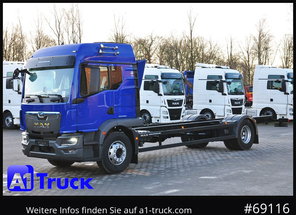 New Cab chassis truck MAN TGM 18,320, Fahrgestell, NEU, Navi,: picture 12