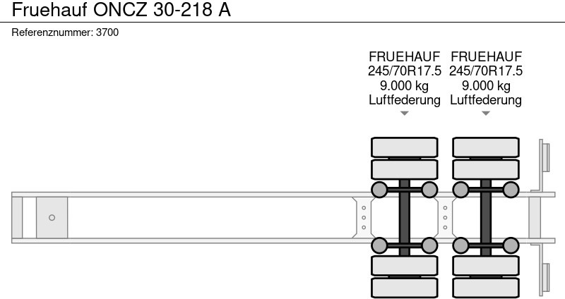 Low loader semi-trailer Fruehauf ONCZ 30-218 A: picture 20