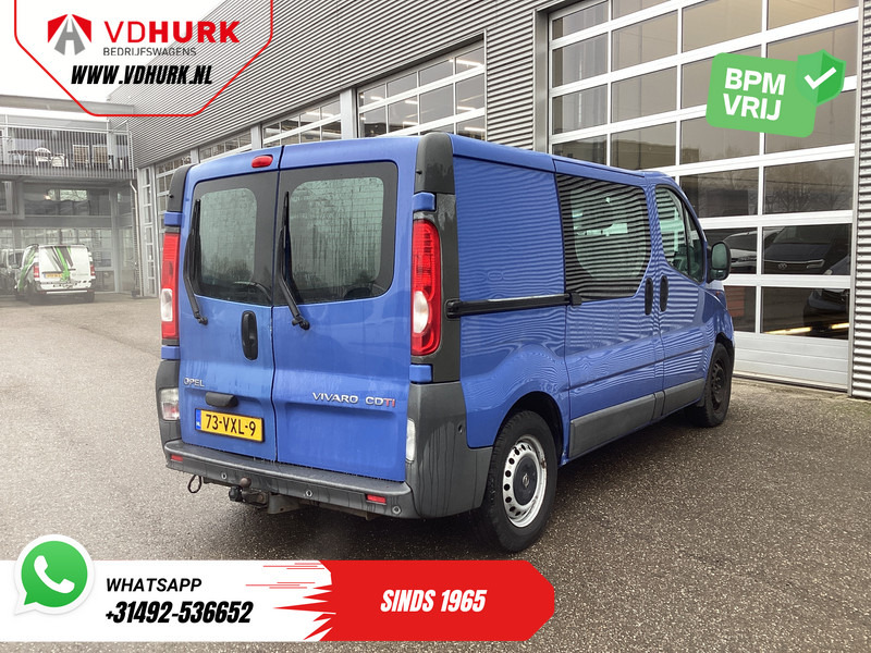 Small van, Combi van Opel Vivaro 2.5 CDTI 115 pk DC Dubbel Cabine MARGE 2x Schuifdeur/ 6 Pers./ Airco/ PDC/ Trekhaak: picture 9