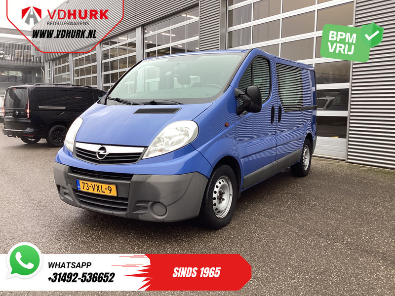 Small van, Combi van Opel Vivaro 2.5 CDTI 115 pk DC Dubbel Cabine MARGE 2x Schuifdeur/ 6 Pers./ Airco/ PDC/ Trekhaak: picture 8